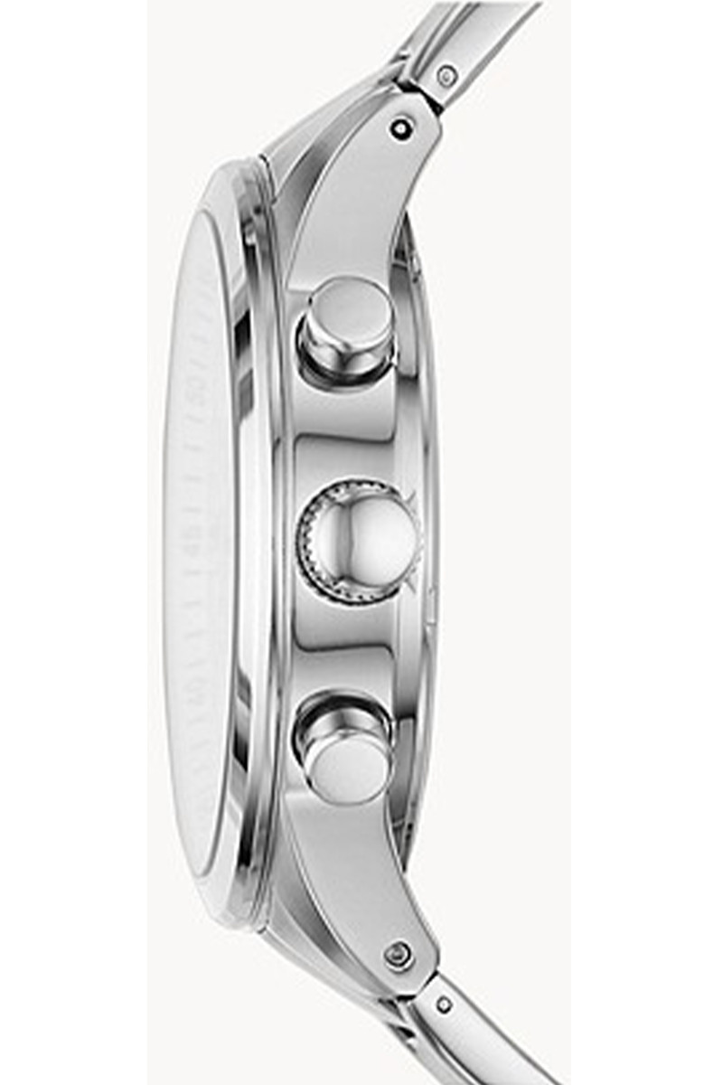Fossil BQ1125: Elegantni Flynn hronograf sa čeličnom narukvicom - Слика 2