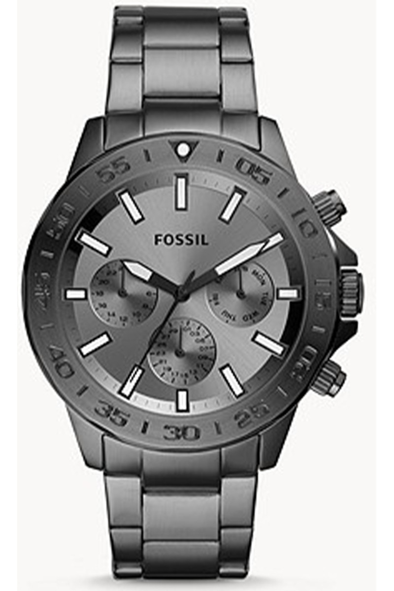 Fossil BQ2491: Bannon multifunkcionalni sat u dimnom nerđajućem čeliku