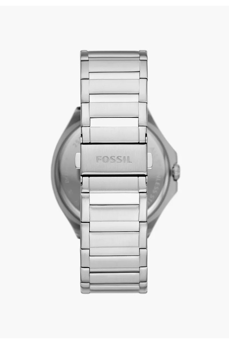 Fossil BQ2610: Muški sat sa plavim brojčanikom i narukvicom od nerđajućeg čelika - Слика 3