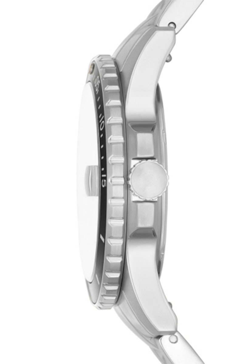 Fossil FS5952: Elegantni sat sa crnim brojčanikom i čeličnom narukvicom - Слика 4