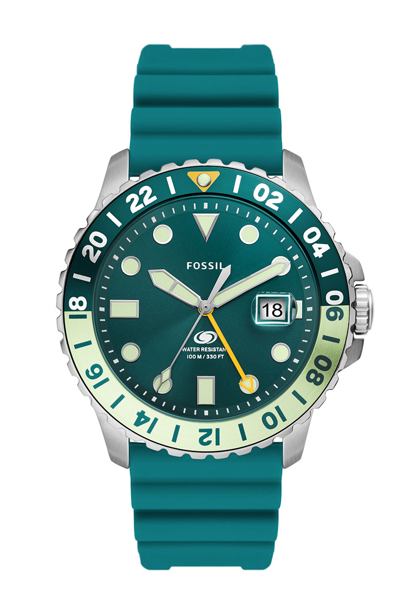 Fossil FS5992: Muški ručni sat sa plavim brojčanikom i GMT funkcijom