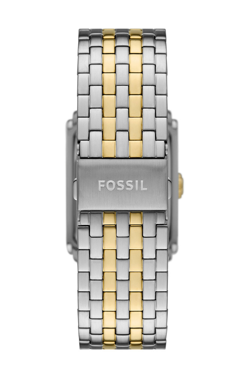 Fossil FS6010: Muški sat sa plavim brojčanikom i dvobojnom narukvicom - Слика 4